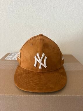 Hidden NY x New Era New York Yankees 59FIFTY Low Profile Fitted Hat Brown 7 5/8